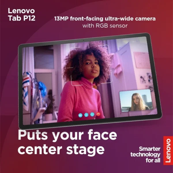 Lenovo Tab P12 TB370FU 12.7" 3K Tablet Wifi (Keyboard Pack + Tab Pen Plus) 8GB / 128GB ZACH0170MY